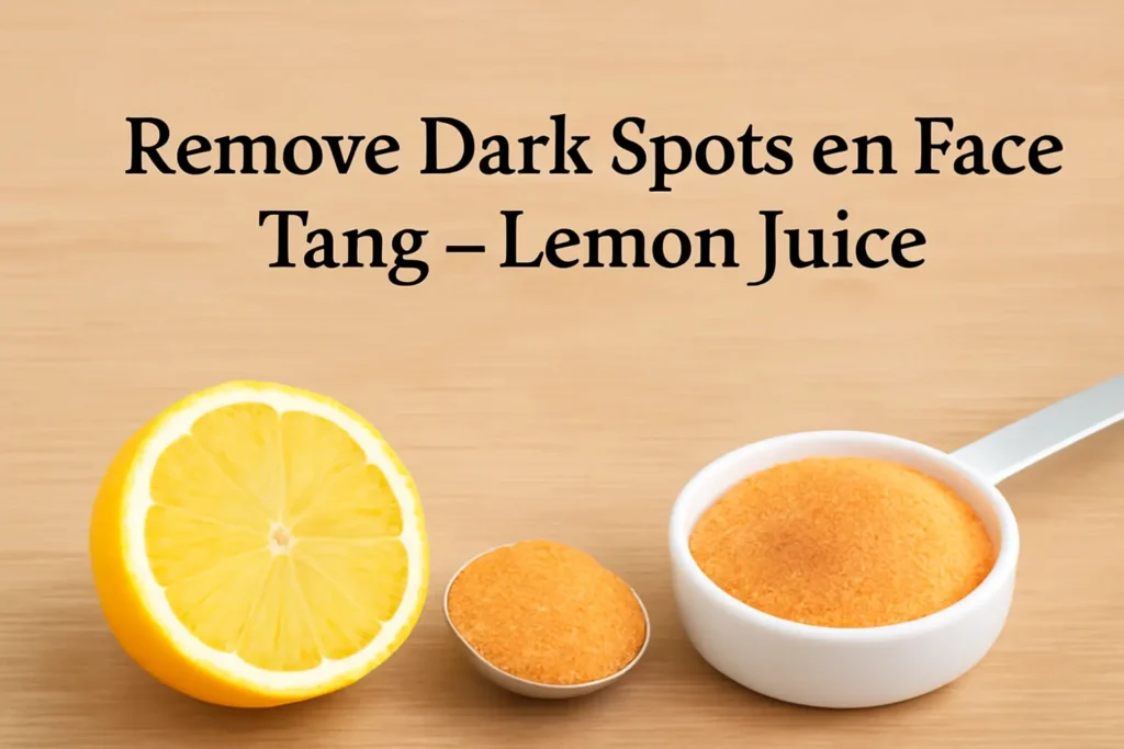 wellhealthorganic.com : remove dark spots on face tang - lemon juice