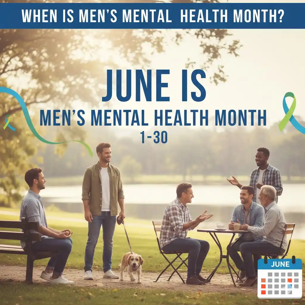 When Is Men’s Mental Health Month?