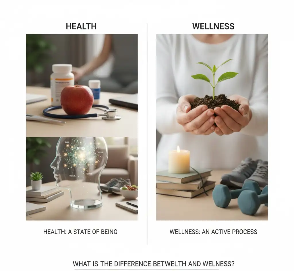 What Is the Difference Between Health and Wellness?